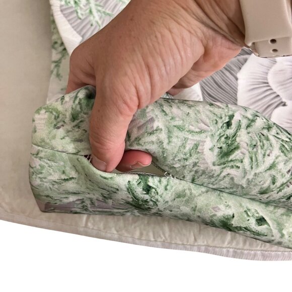 Yigal Azrouel dress women's 2 red green white bodycon midi sleeveless - Picture 5 of 7